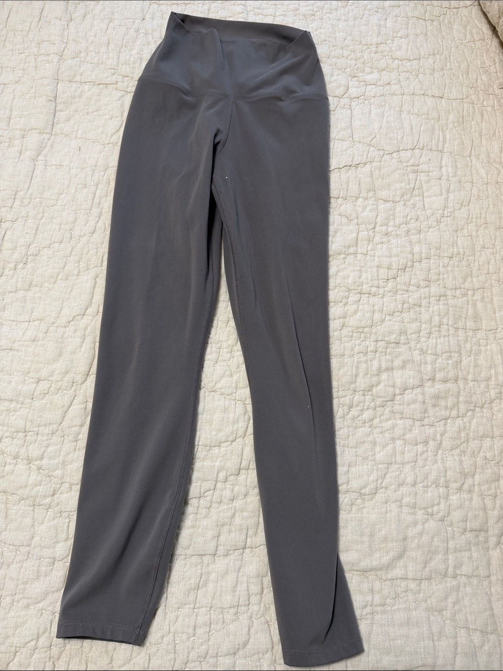 Varley High-Waist Gray Performance Leggings